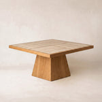 Eik Dining Table - Square - French Oak-62"-House of Leon