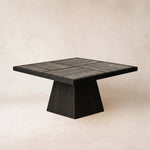 Eik Dining Table - Square - Black-62"-House of Leon