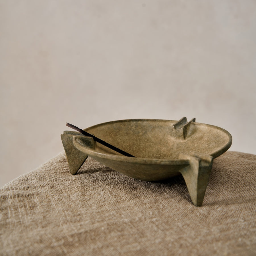 Milan Ash Tray- Stone