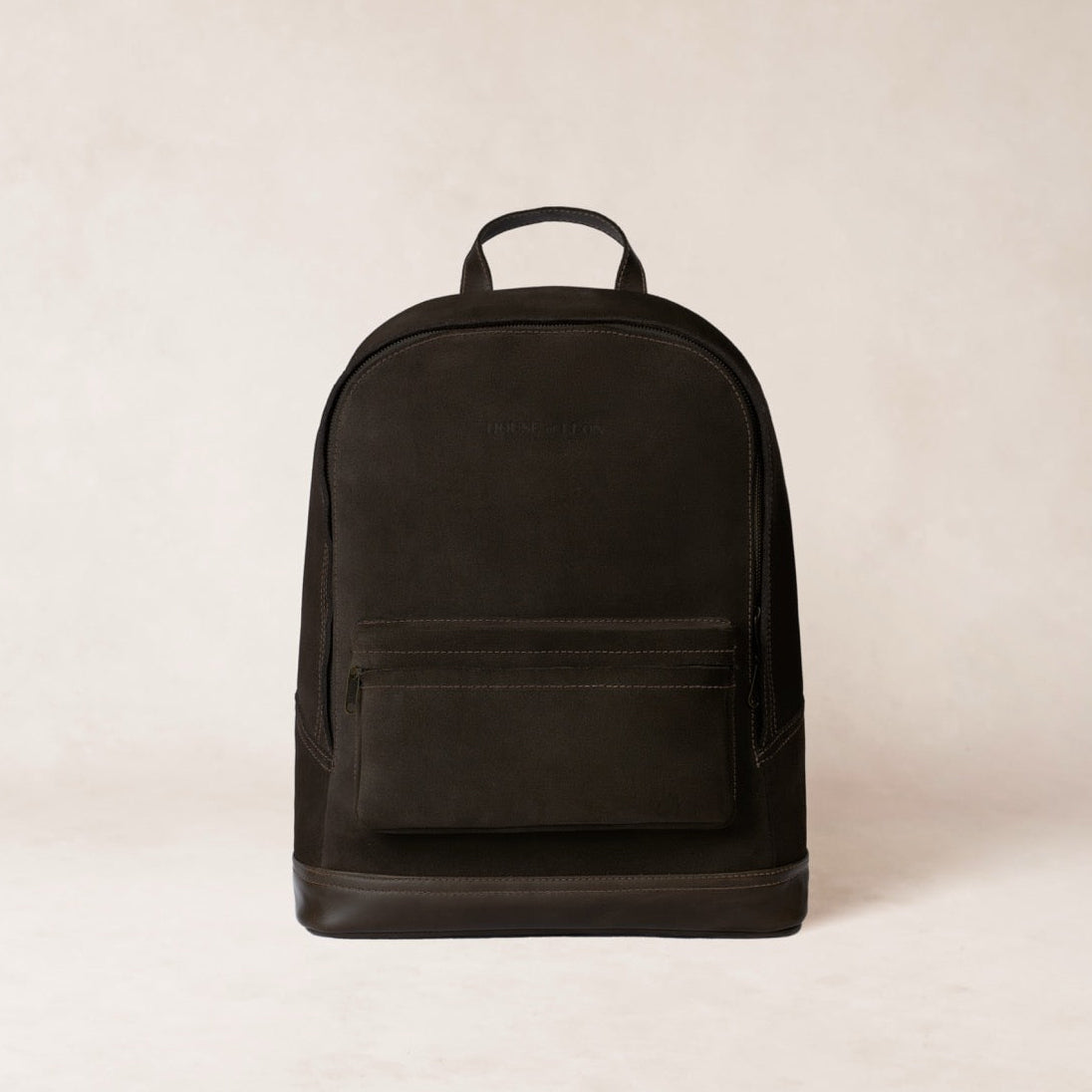 House of Leon Backpack-Espresso Suede-House of Leon