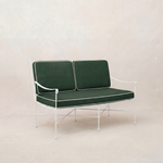Provence Loveseat - White Frame-Outdoor Sofas-Cast Ivy-House of Leon