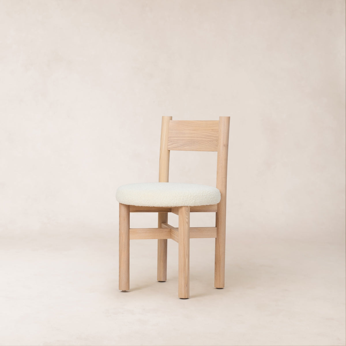 Teddy Dining Chair - Natural-Kitchen & Dining Room Chairs-House of Leon