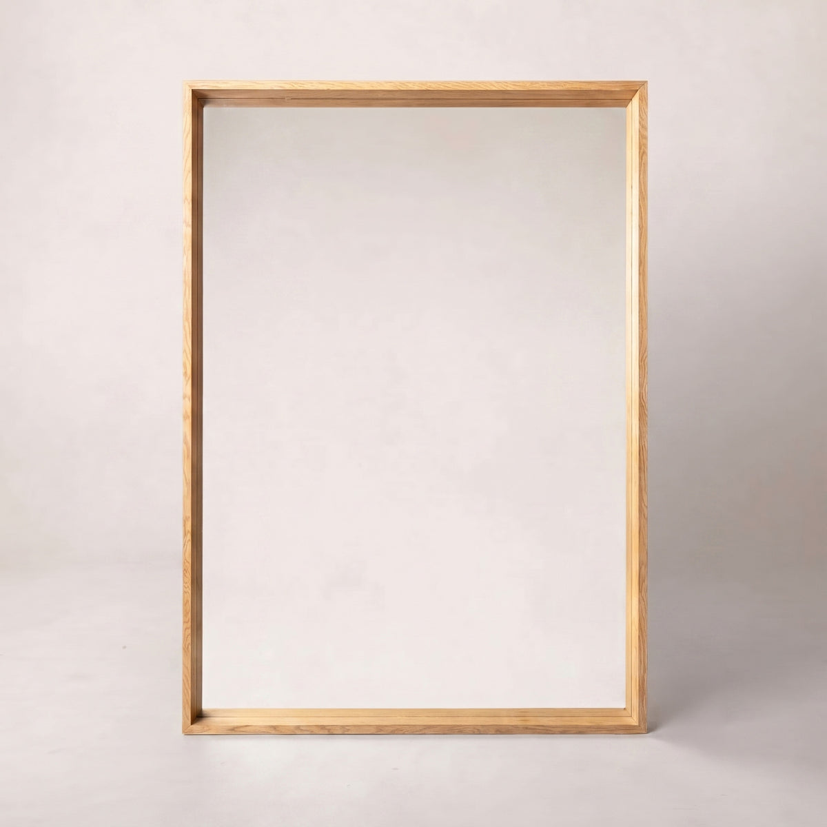 Ojai Floor Mirror - Warm Oak-60"-House of Leon