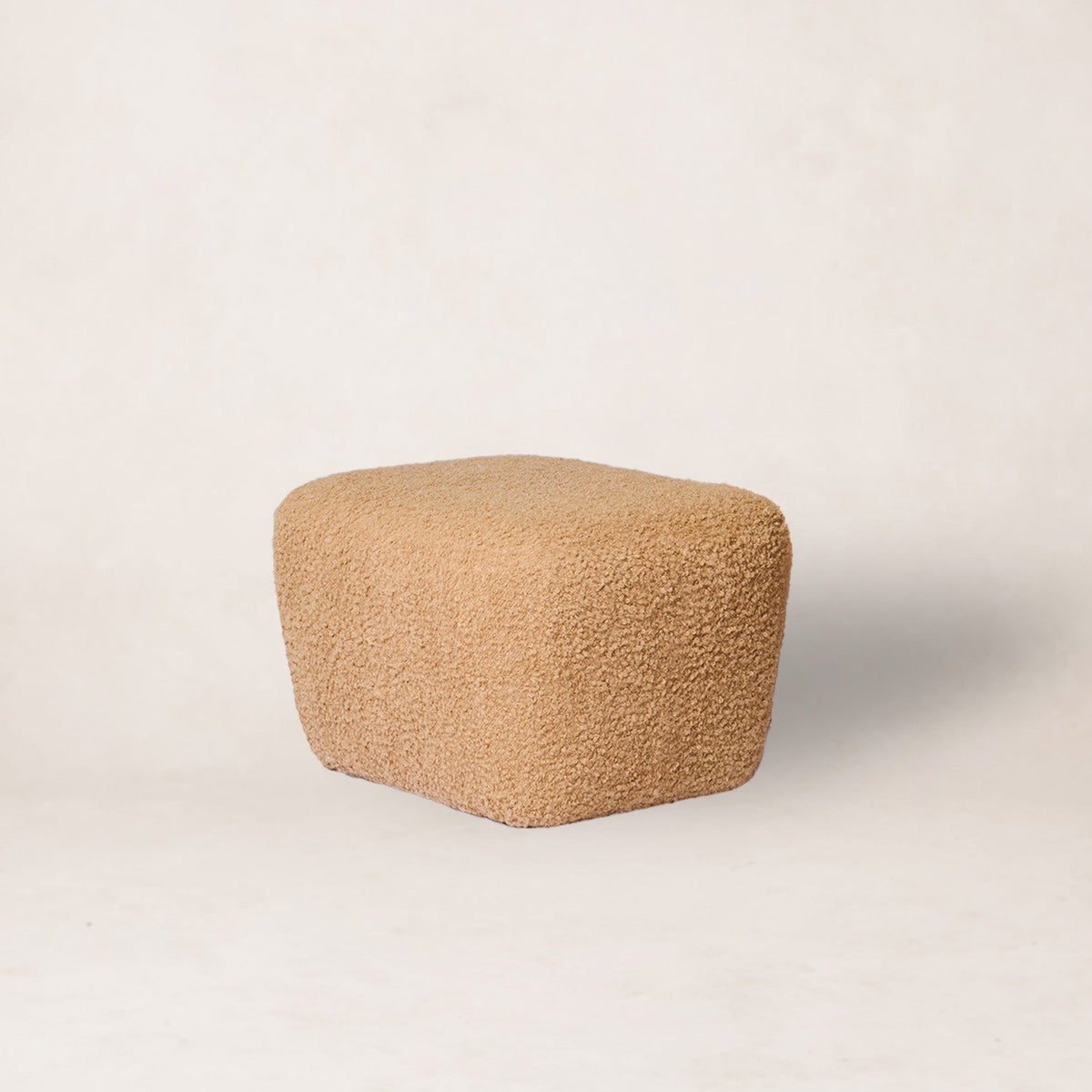 Papa Teddy Ottoman - Camel Boucle-Ottomans-House of Leon