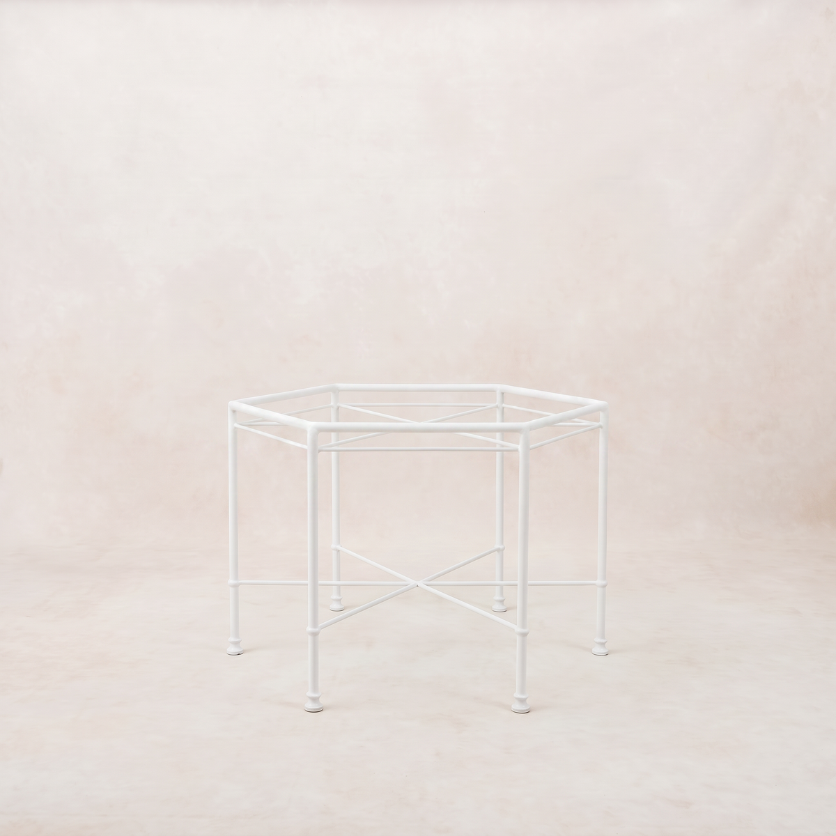 Provence Outdoor Dining Table Base Frame - WHITE-House of Leon
