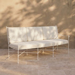 Provence 3 Seater Sofa - White Frame