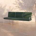 Provence 3 Seater Sofa - White Frame-Outdoor Sofas-Cast Ivy-House of Leon