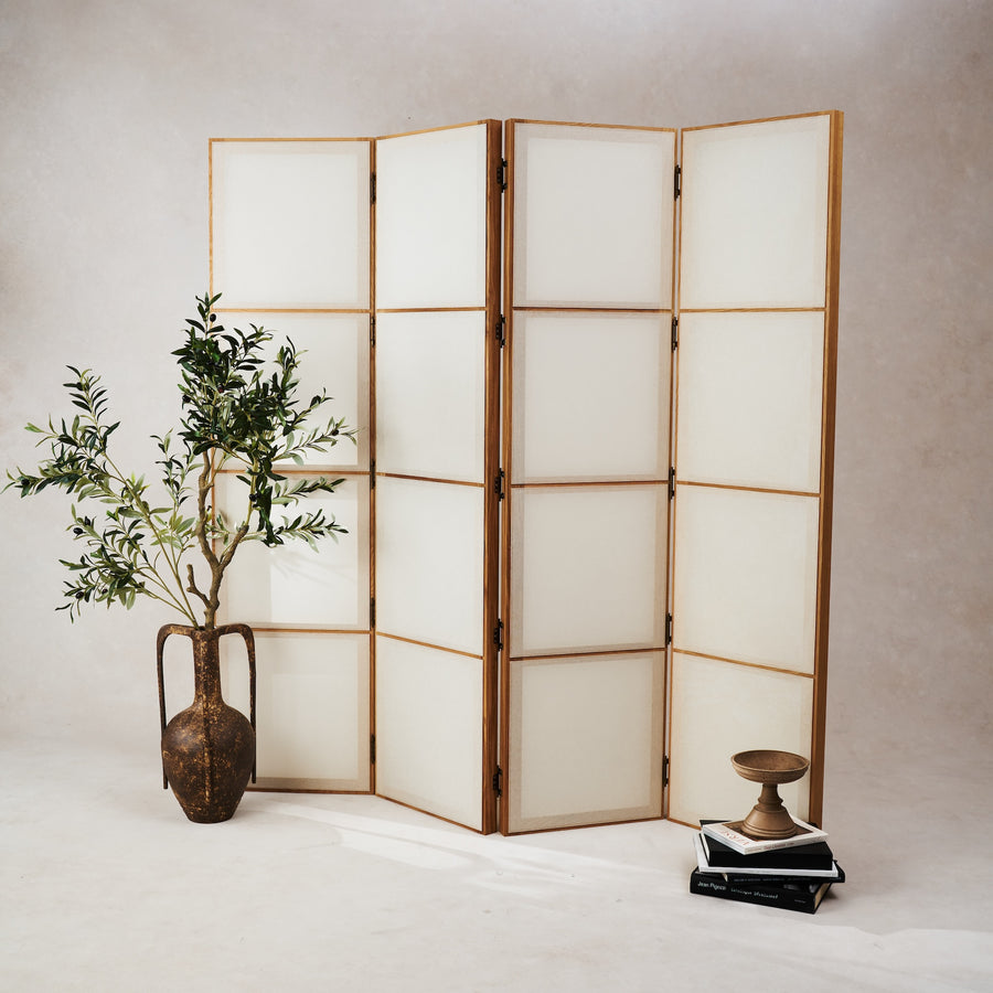 Shoji Screen Folding Room Divider-Room Dividers-House of Leon