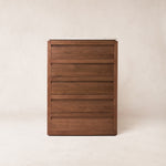 Sofita 5 Drawer Chest - Mocha-Dresser-House of Leon