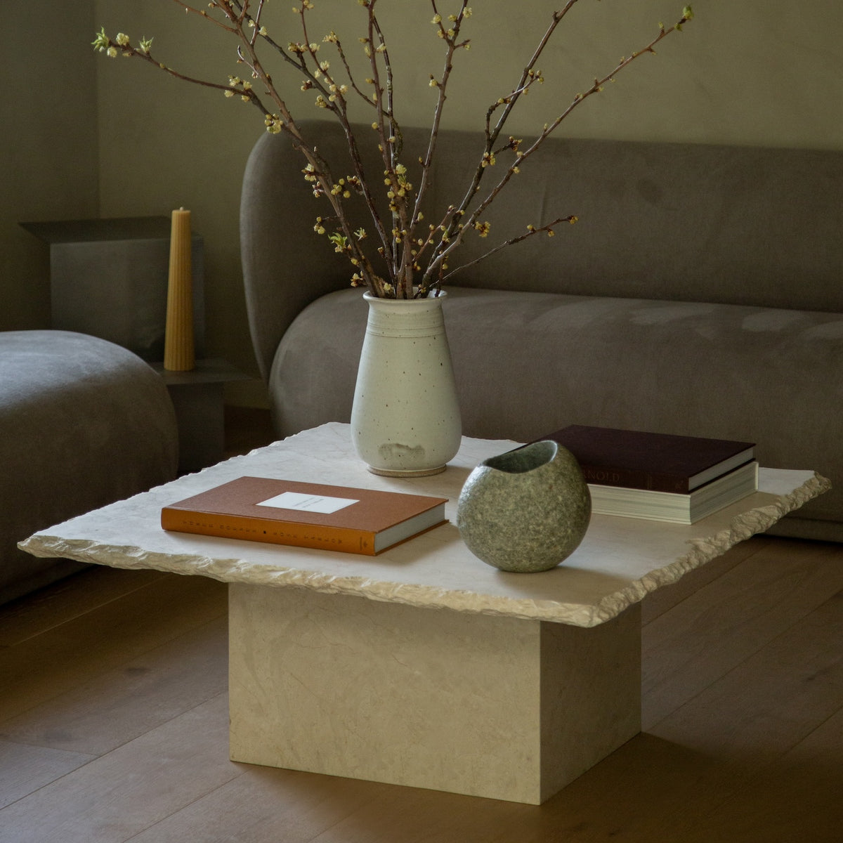 River Stone Vase-Vases-House of Leon