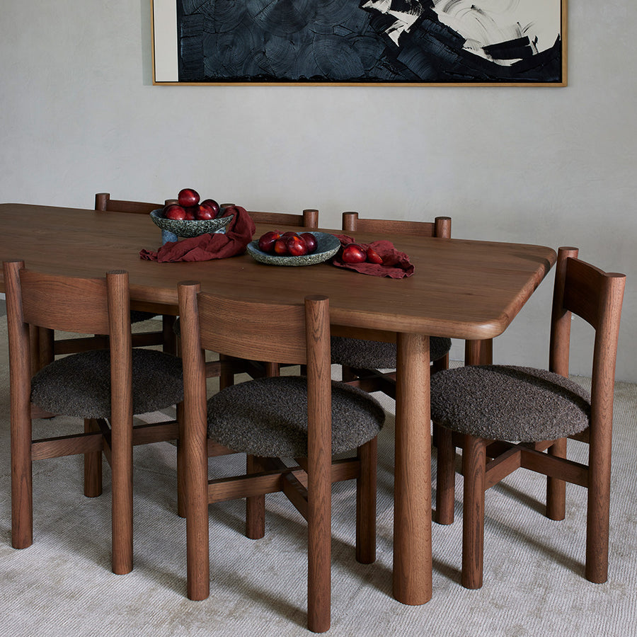 Topa Topa Dining Table - Mocha