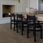 Teddy Wood Dining Chair - Black