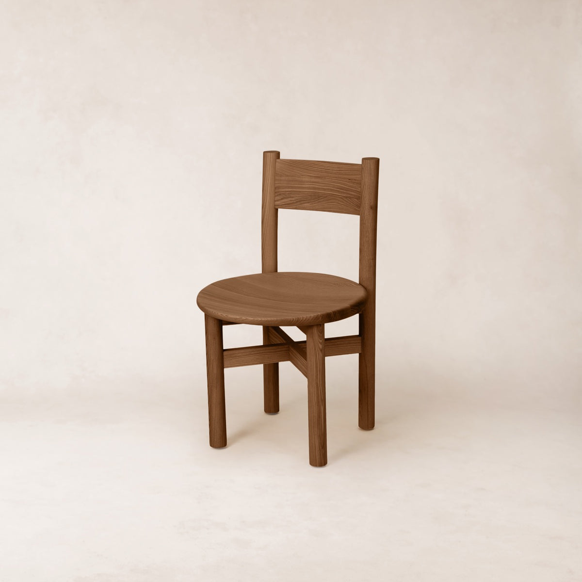 Teddy Wood Dining Chair - Mocha-Kitchen & Dining Room Chairs-House of Leon