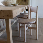 Teddy Wood Dining Chair - Natural-Kitchen & Dining Room Chairs-House of Leon