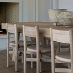 Teddy Wood Dining Chair - Natural-Kitchen & Dining Room Chairs-House of Leon