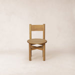Teddy Wood Dining Chair - Warm Oak-Kitchen & Dining Room Chairs-House of Leon