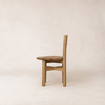 Teddy Wood Dining Chair - Warm Oak-Kitchen & Dining Room Chairs-House of Leon