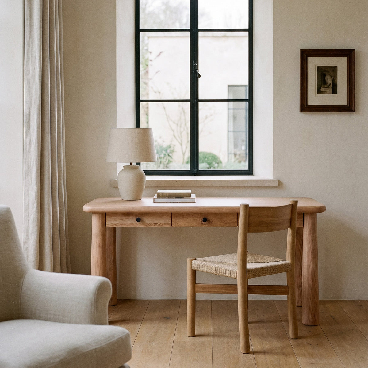 Topa Topa Desk-Warm Oak-House of Leon