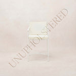 Provence Outdoor Counter Stool - White Frame-Unupholstered-House of Leon
