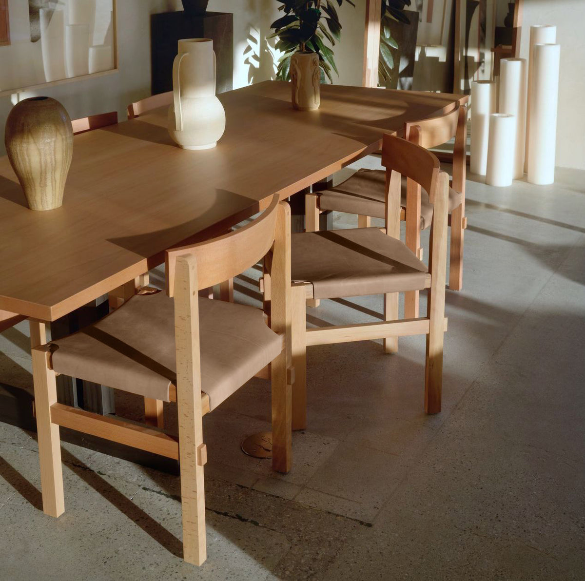 Shinto Dining Chair - Natural-Kitchen & Dining Room Chairs-House of Leon