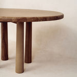 Topa Topa Rectangular Dining Table - Warm Oak-Kitchen & Dining Room Tables-House of Leon - 72"