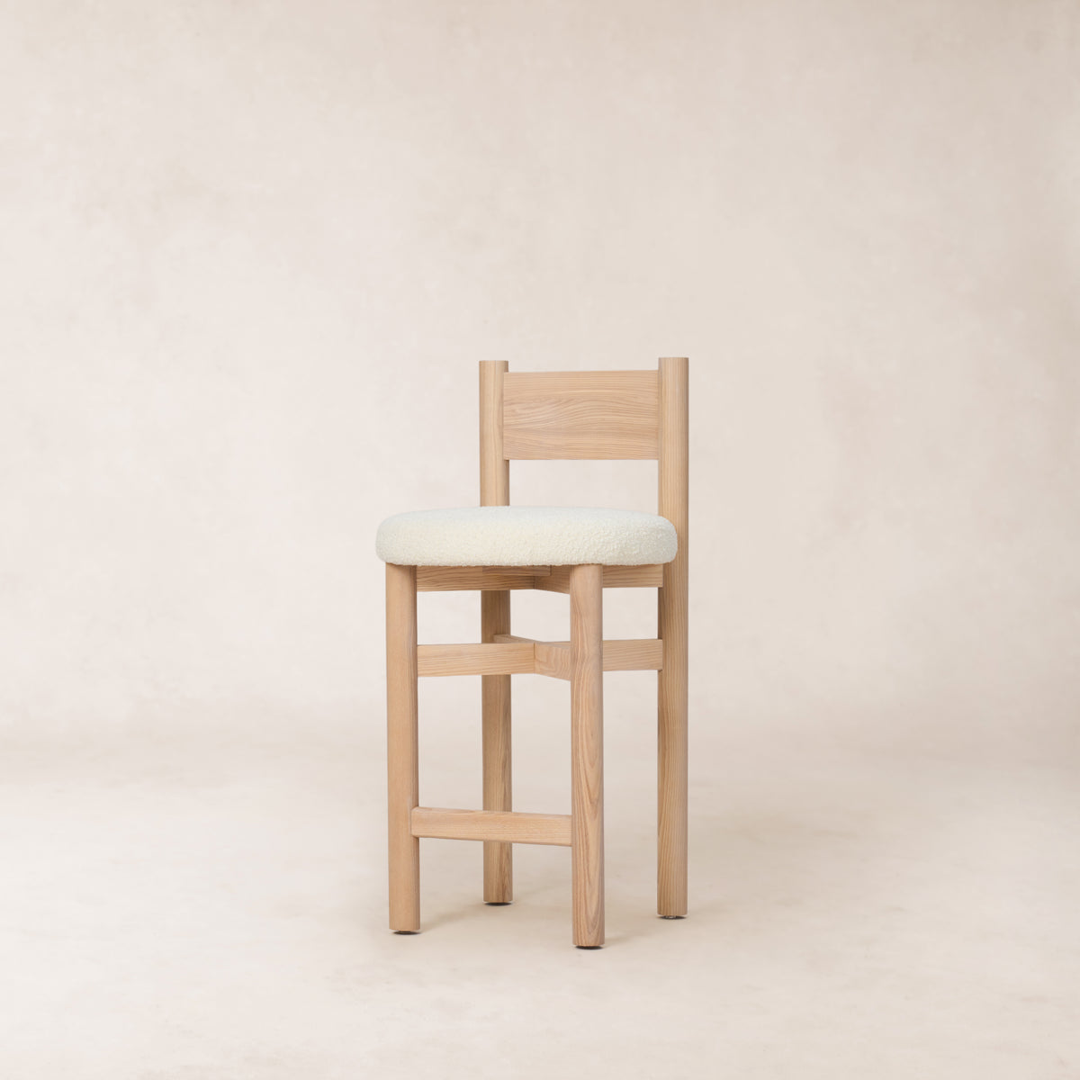 Teddy Counter Stool - Natural-Counter Stools-House of Leon