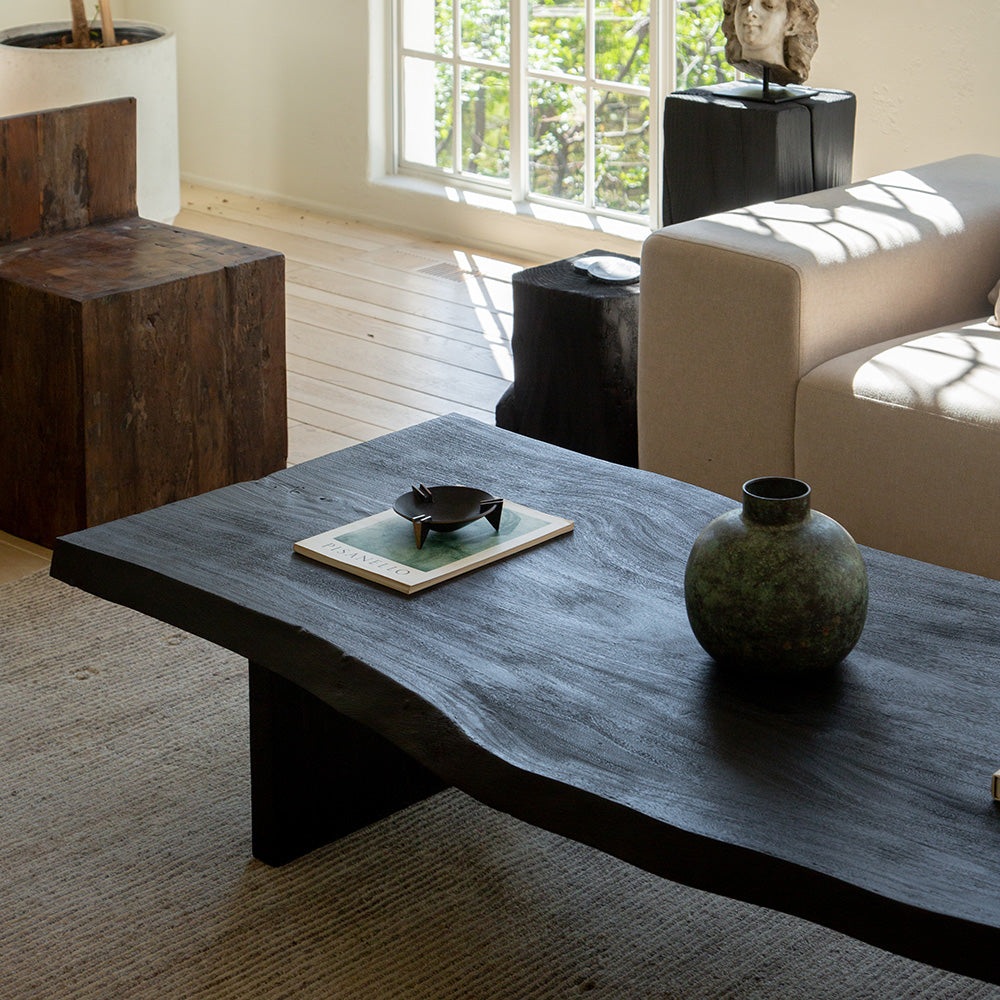 Shou Sugi Ban Coffee Table-Coffee Tables-House of Leon