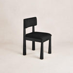 Charlie Dining Chair - Black-Kitchen & Dining Room Chairs-House of Leon