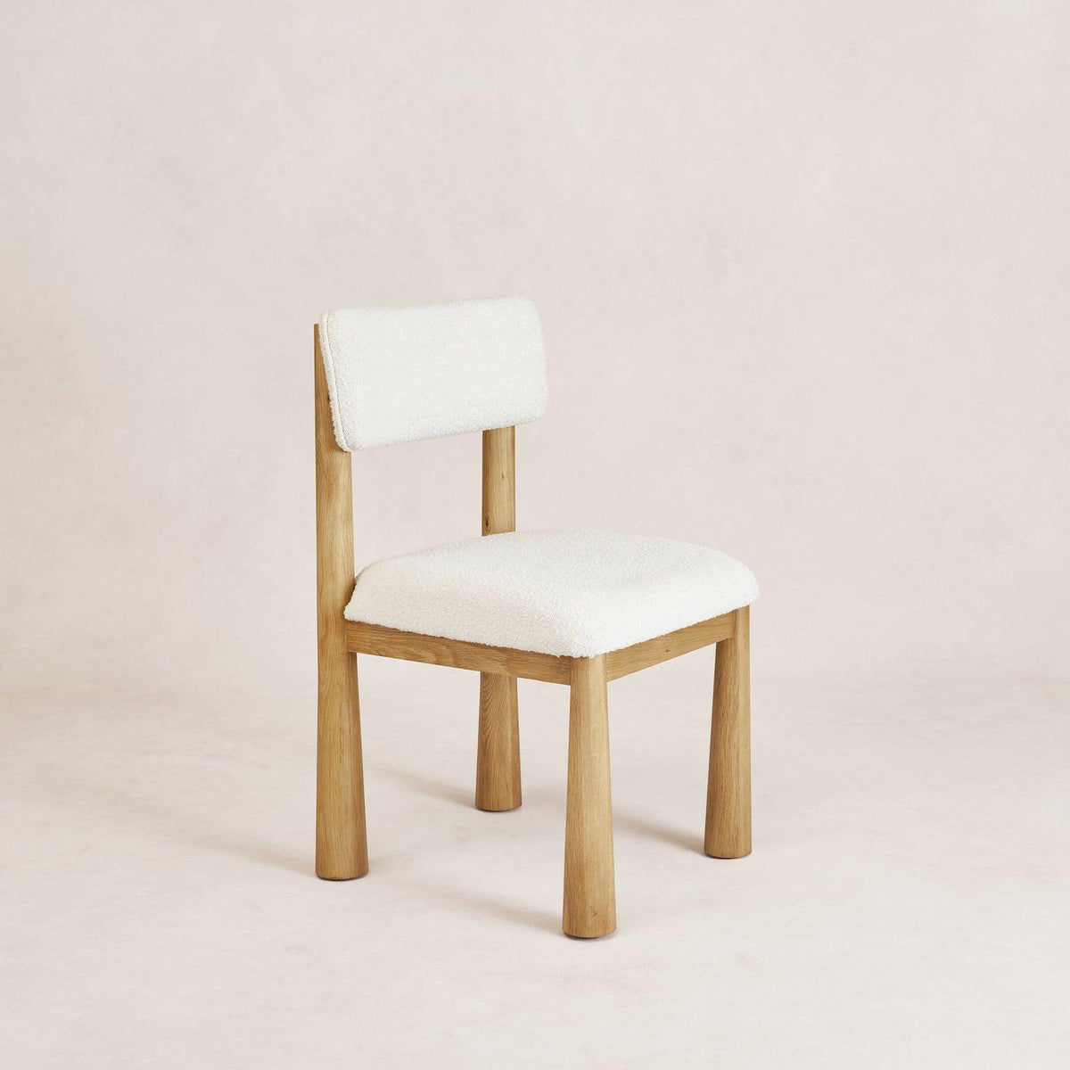 Charlie Dining Chair - White Oak-Kitchen & Dining Room Chairs-House of Leon