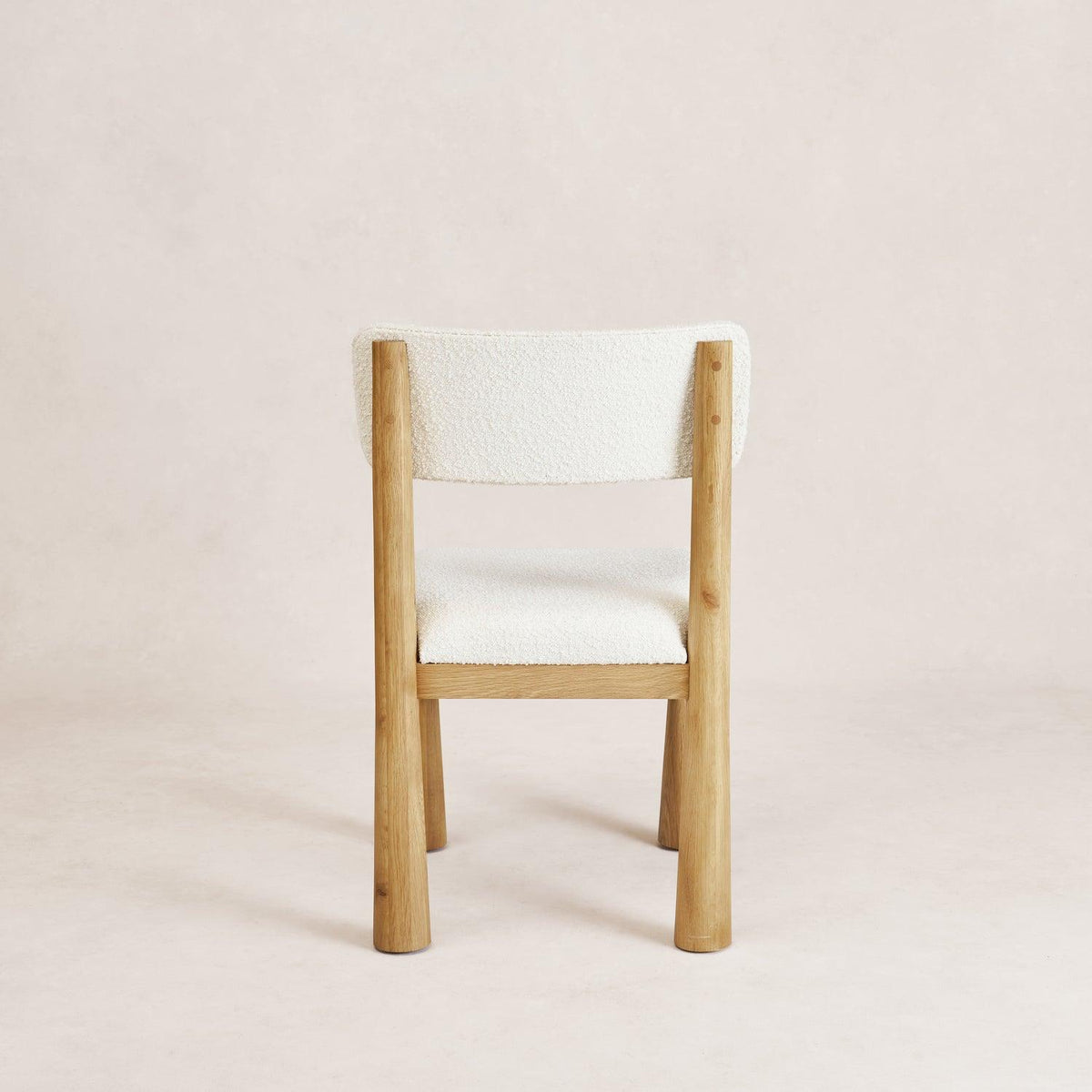 Charlie Dining Chair - White Oak-Kitchen & Dining Room Chairs-House of Leon