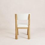 Charlie Dining Chair - White Oak-Kitchen & Dining Room Chairs-House of Leon