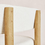 Charlie Dining Chair - White Oak-Kitchen & Dining Room Chairs-House of Leon