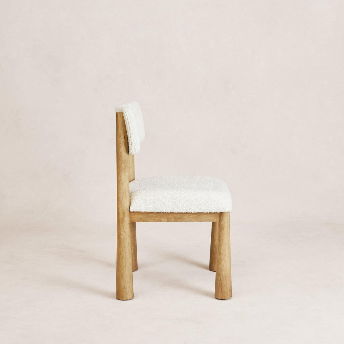 Charlie Dining Chair - White Oak-Kitchen & Dining Room Chairs-House of Leon