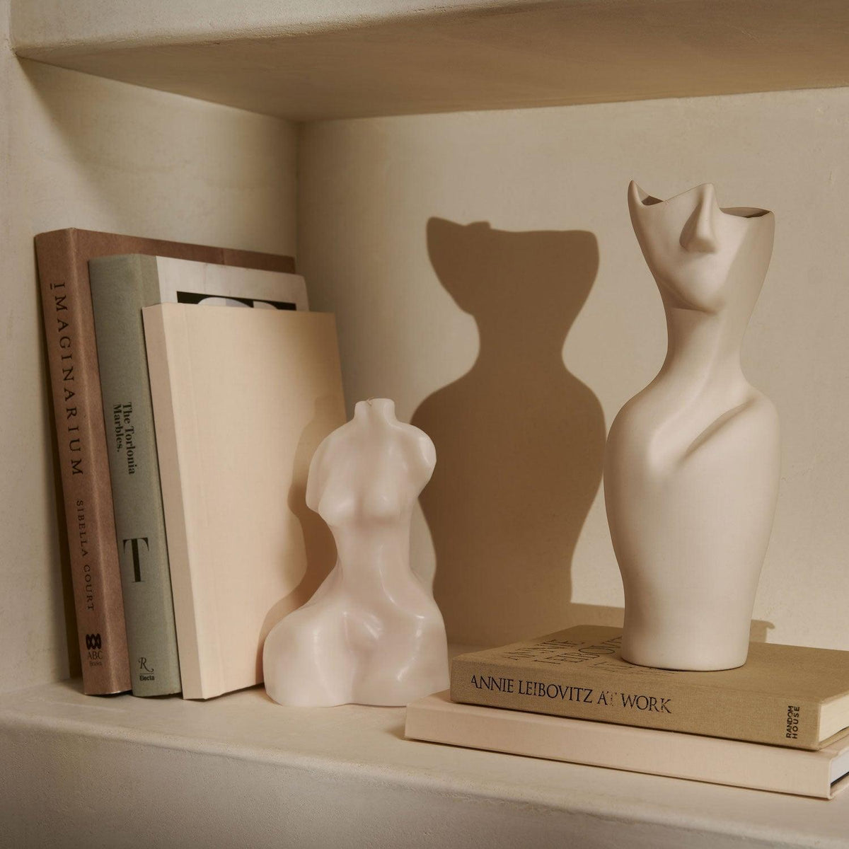 Delphina Sculpture Candle-Candles-House of Leon