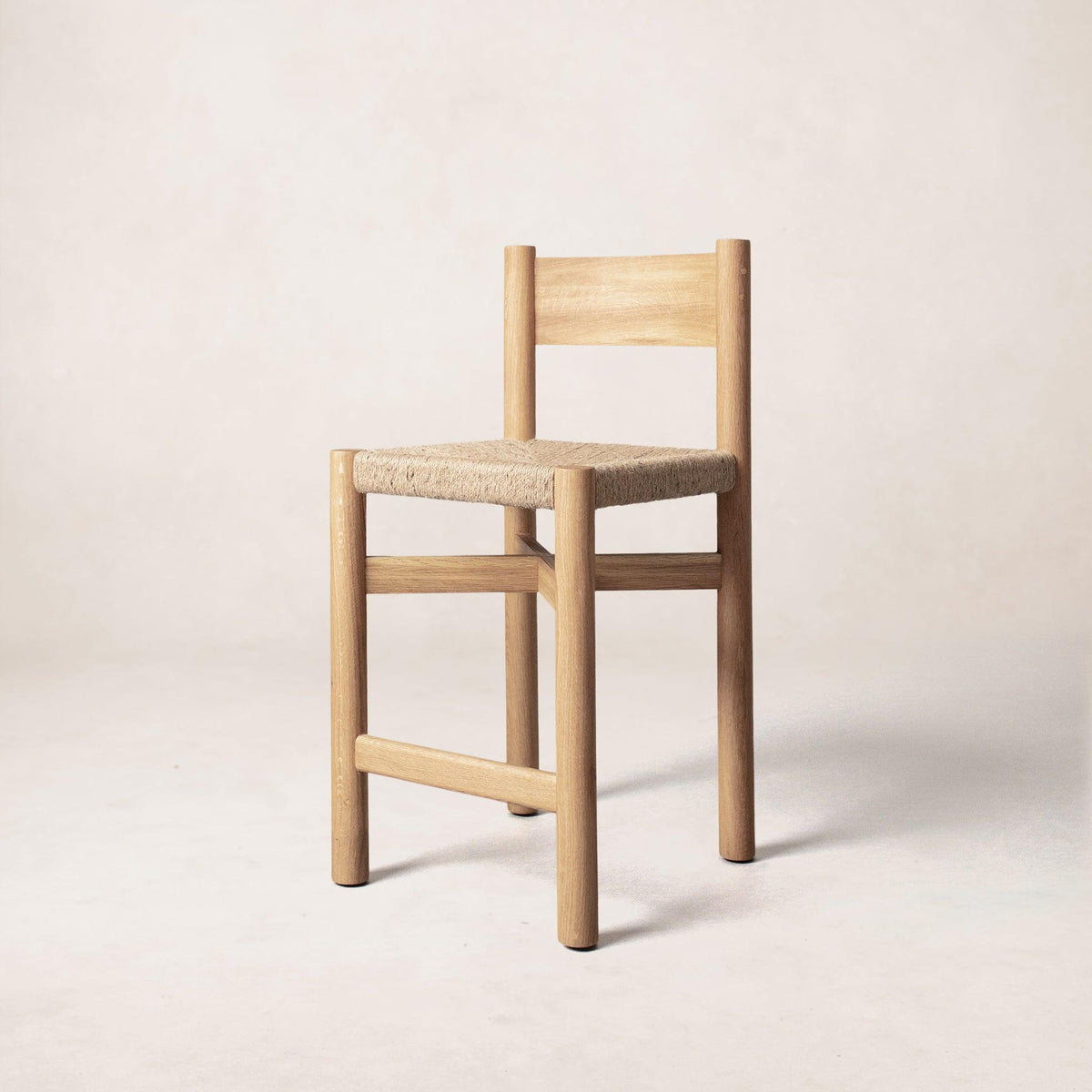 Nonna Counter Stool - White Oak-Counter Stools-House of Leon