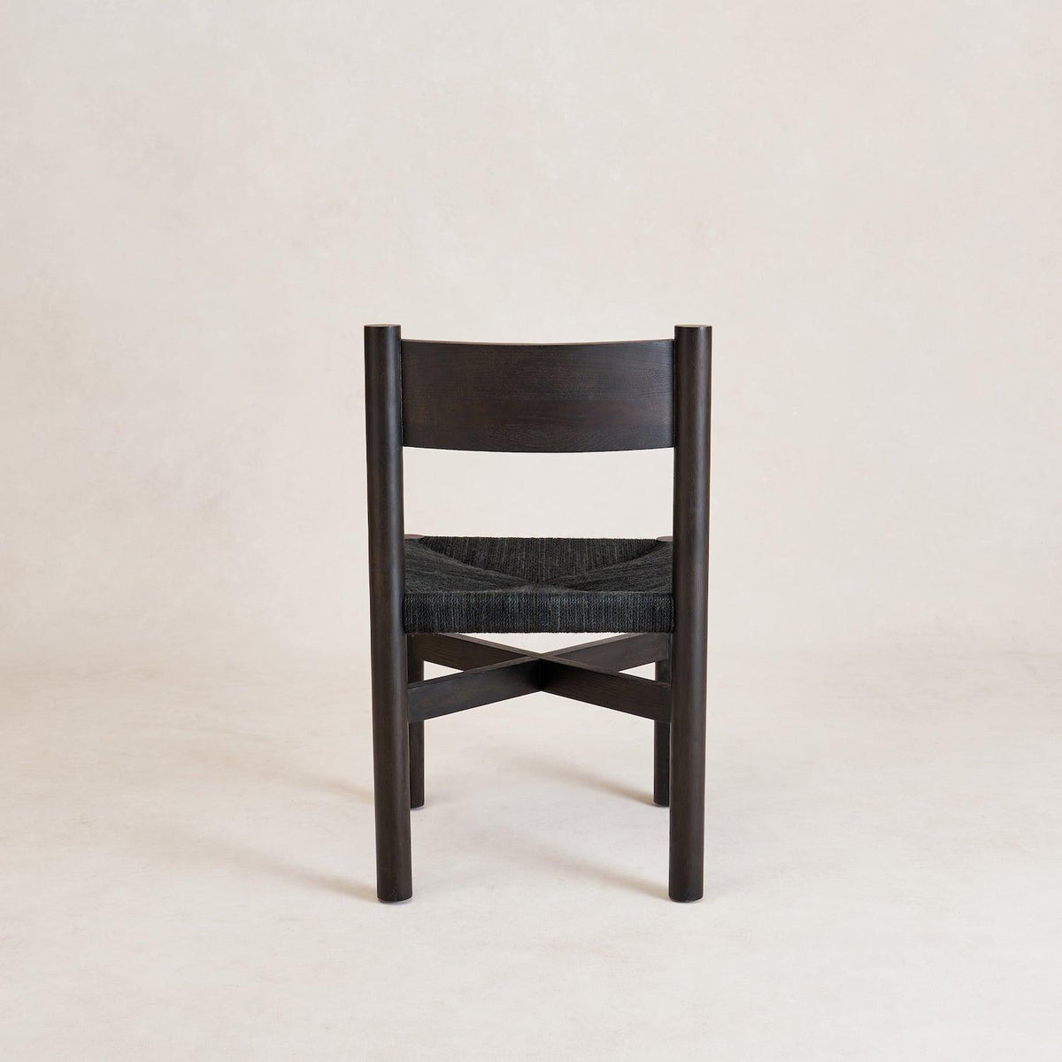 Nonna Dining Chair - Black-Kitchen & Dining Room Chairs-House of Leon