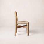 Nonna Dining Chair - White Oak-Kitchen & Dining Room Chairs-House of Leon