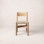 Nonna Dining Chair - White Oak-Kitchen & Dining Room Chairs-House of Leon