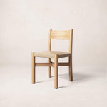 Nonna Dining Chair - White Oak-Kitchen & Dining Room Chairs-House of Leon