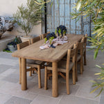 Nonna Dining Chair - White Oak-Kitchen & Dining Room Chairs-House of Leon