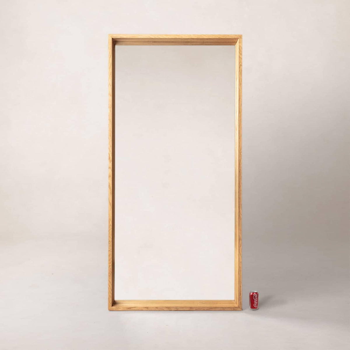 Ojai Floor Mirror - Warm Oak-Mirrors-House of Leon