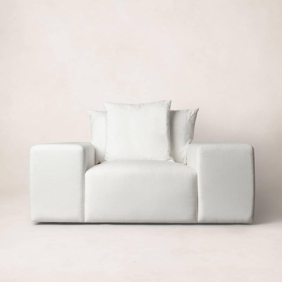 Ojai Lounge Chair - White - Sofas - House of Léon