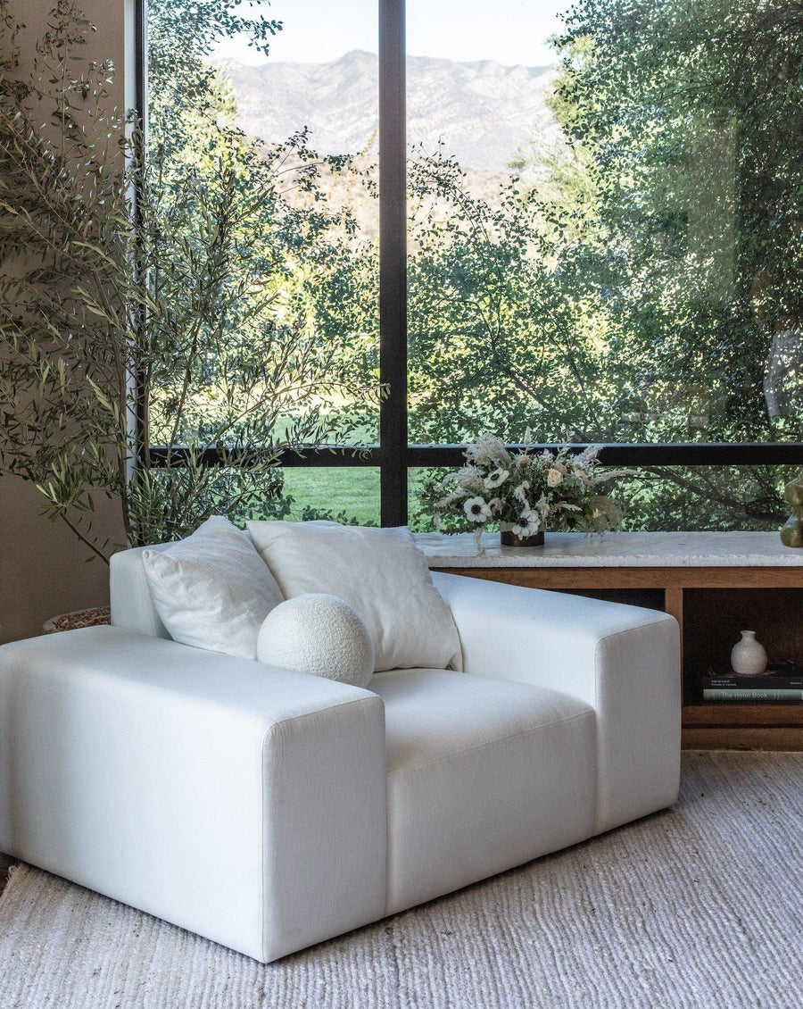 Ojai Lounge Chair - White - Sofas - House of Léon