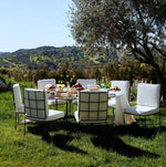 Provence Outdoor Armless Dining Chair - Boucle-Outdoor Dining Chair-House of Leon