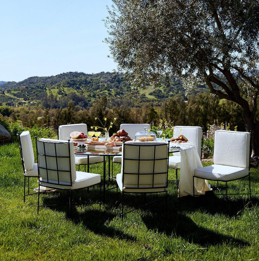Provence Outdoor Armless Dining Chair - Outdoor Dining Chair - House of Léon