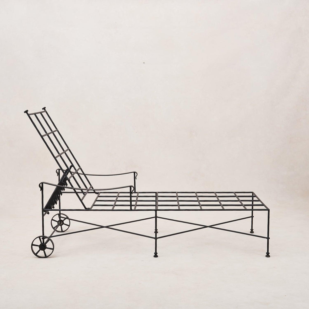 Provence Outdoor Chaise Lounge - Boucle-Outdoor Beds-House of Leon