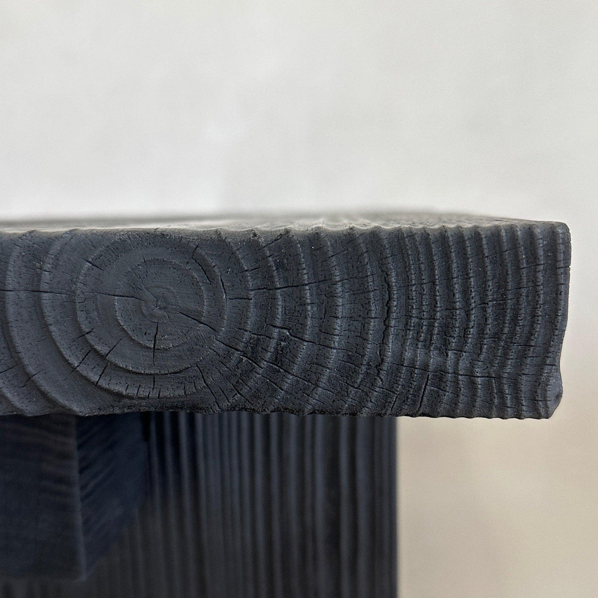 Shou Sugi Ban Entry Console-Entry Console-House of Leon