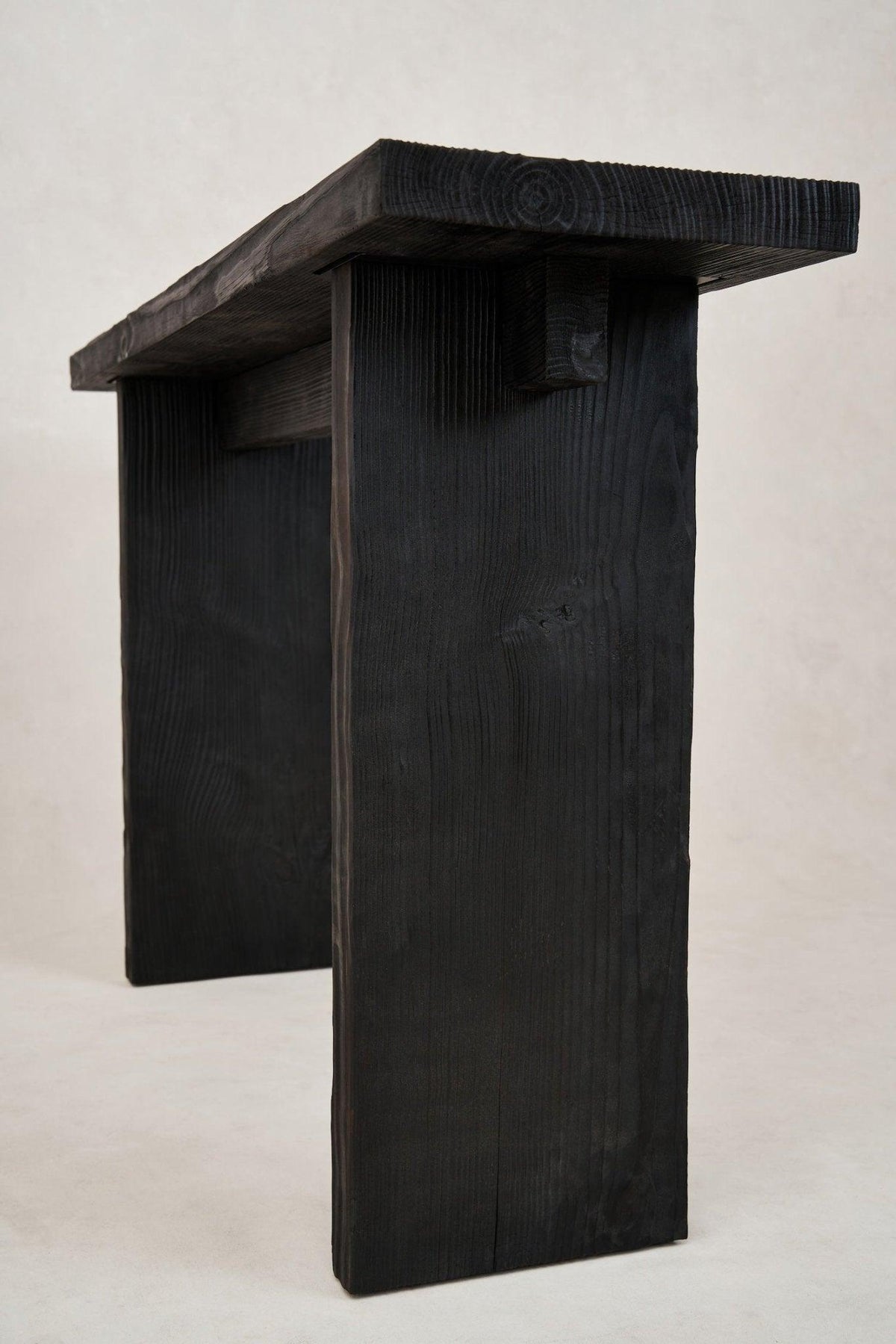 Shou Sugi Ban Entry Console-Entry Console-House of Leon