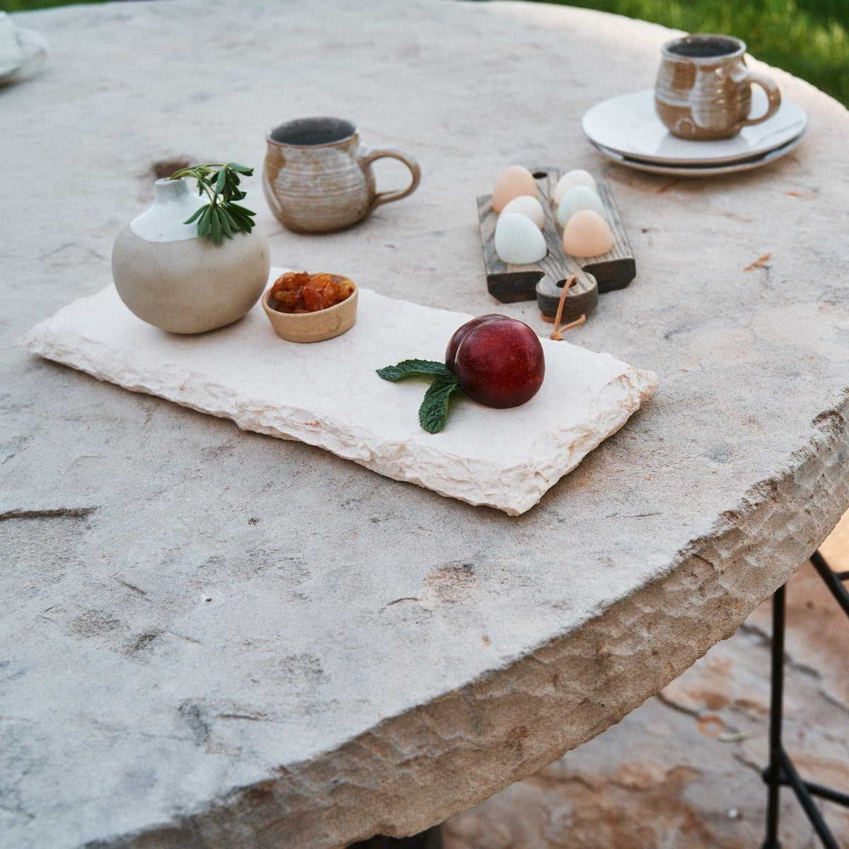 Sofita Marble Cheese Board-Decorative Trays-House of Leon