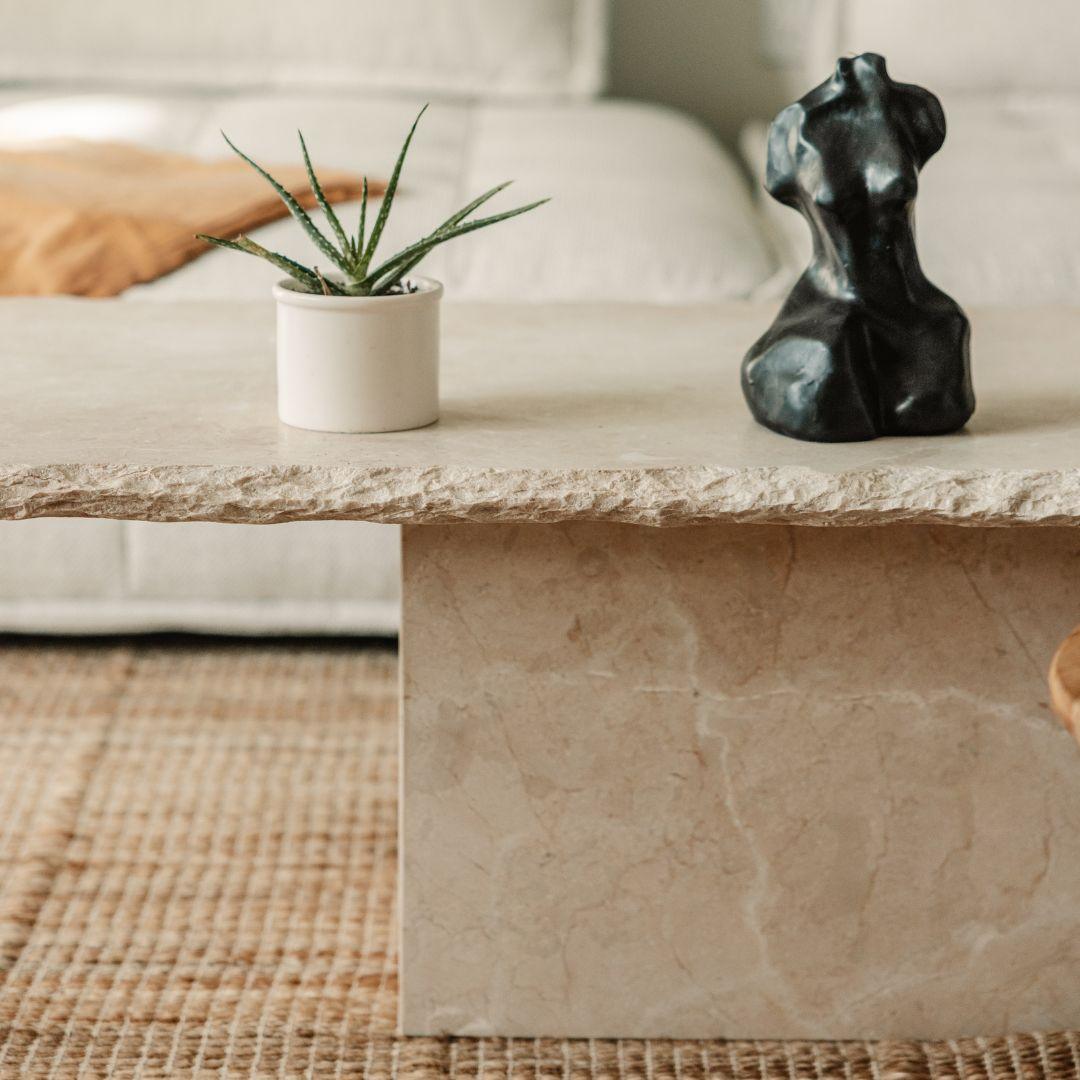 Sofita Marble Coffee Table-Coffee Tables-House of Leon